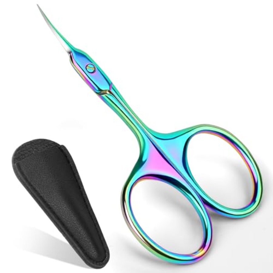Men'S Grooming Electric Trimmer - Cuticle Scissors, Extra Fine Curved Manicure