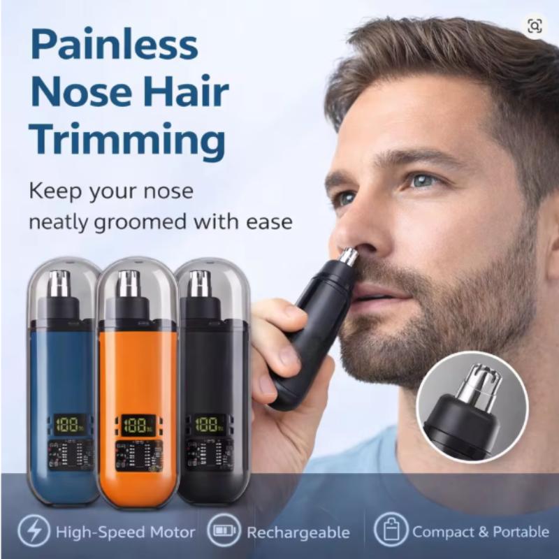 Men'S Grooming Clippers - USB Rechargeable Nose And Ear Hair