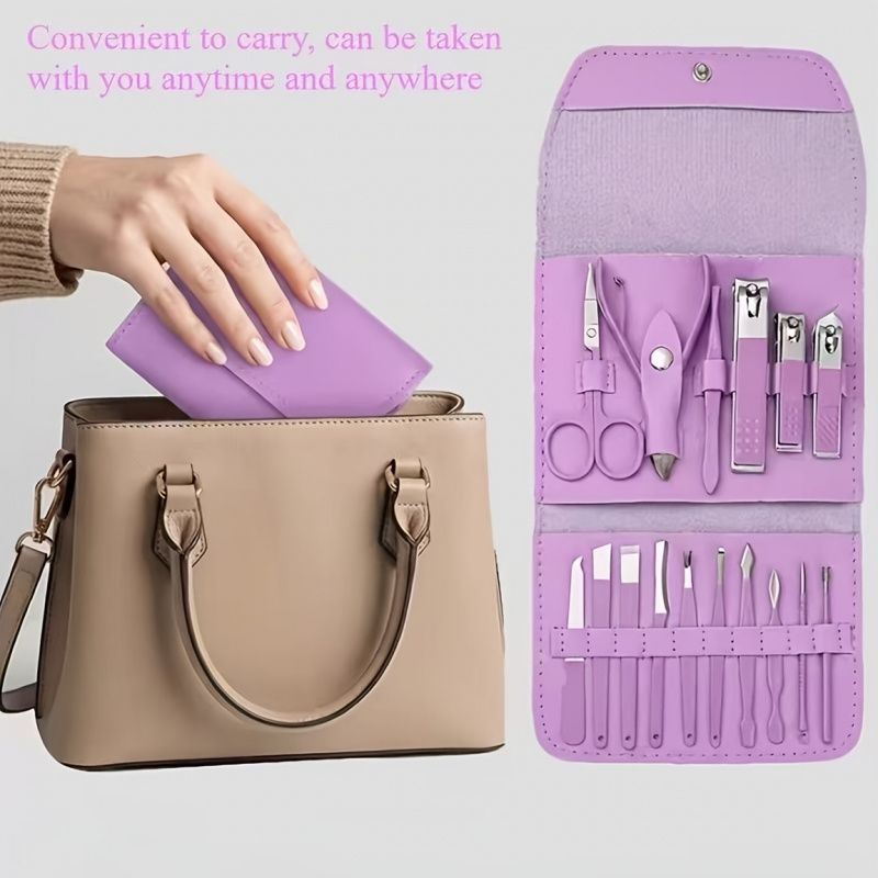 Professional 16-Piece Stainles - Nail Care Kit Mens avaliação e preço