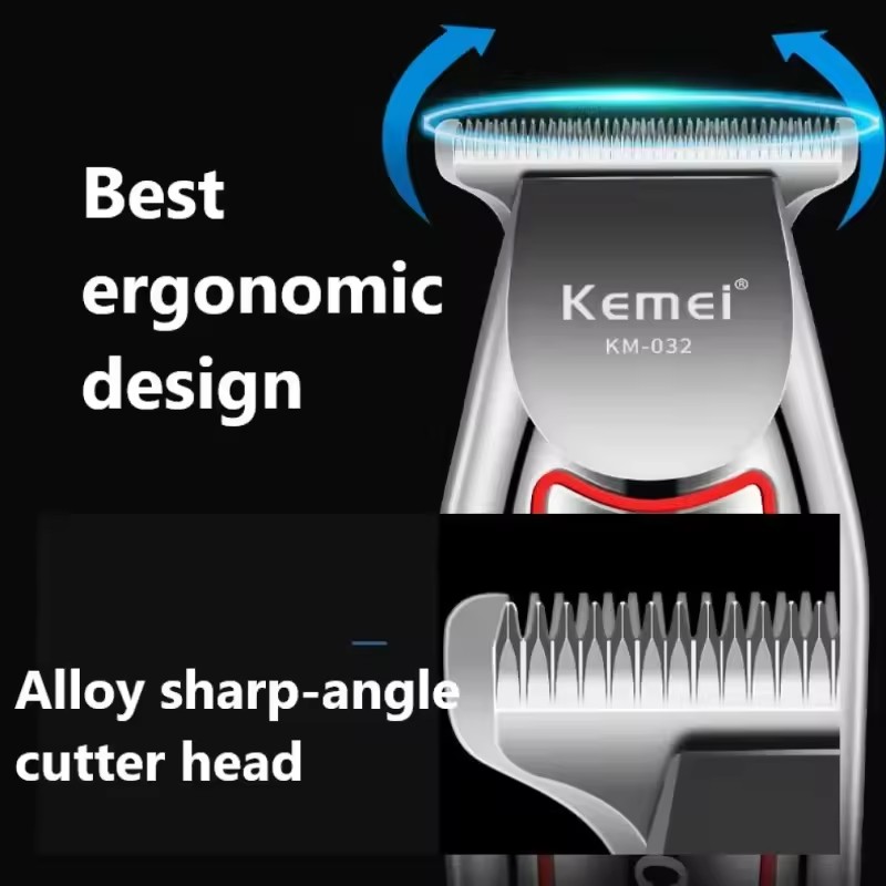 Kemei Professional Hair Trimme - Men'S Grooming Electric Trimmer avaliação e preço