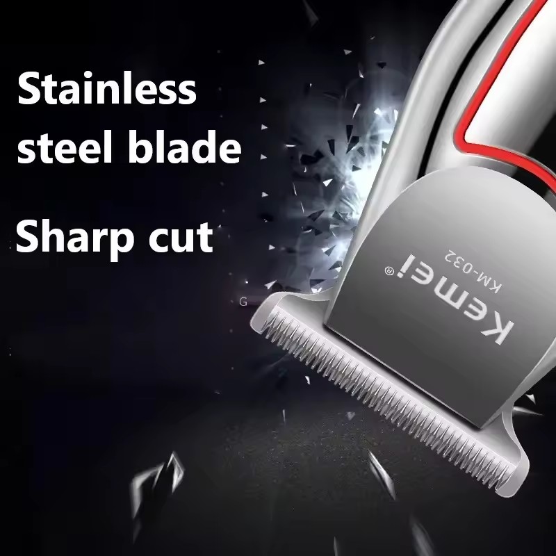 Kemei Professional Hair Trimme - Men'S Grooming Electric Trimmer avaliação e preço