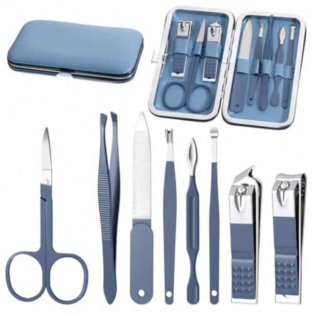 Manicure Set Professional 8 In - Nail Care Kit Mens avaliação e preço
