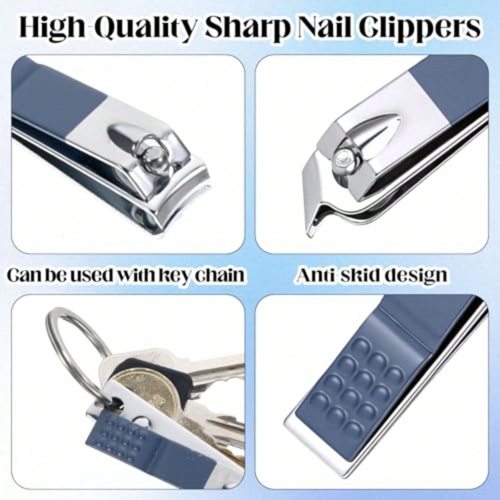 Manicure Set Professional 8 In - Nail Care Kit Mens avaliação e preço