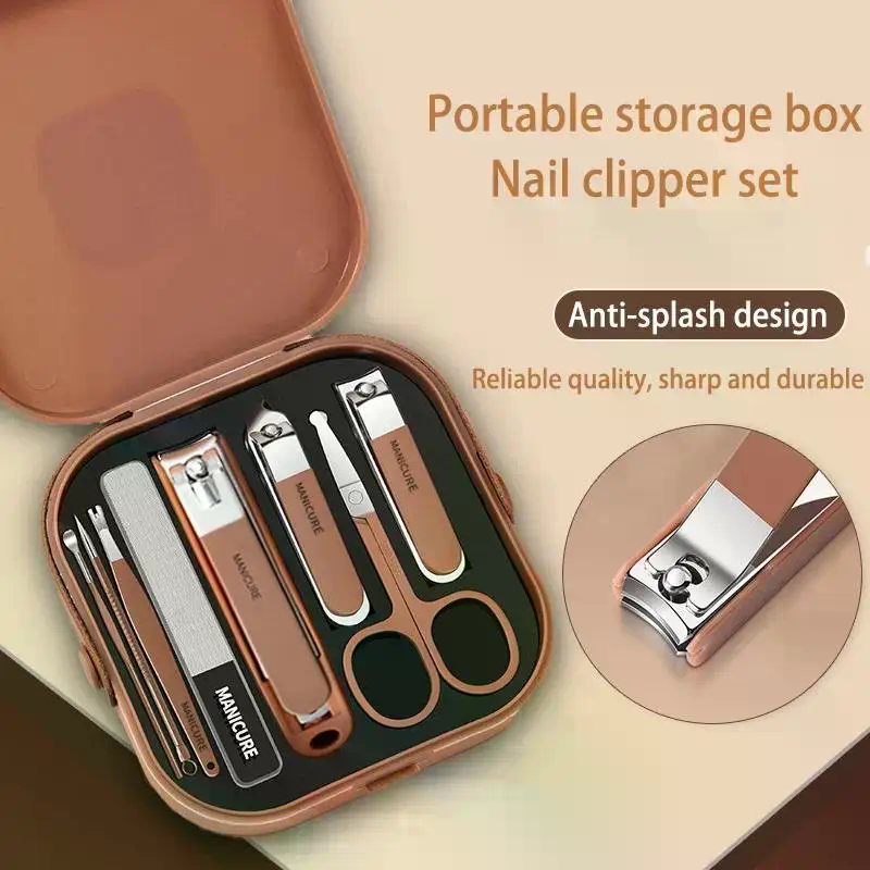 Nail Care Kit Anti-Splatter Ma - Nail Care Kit Mens avaliação e preço