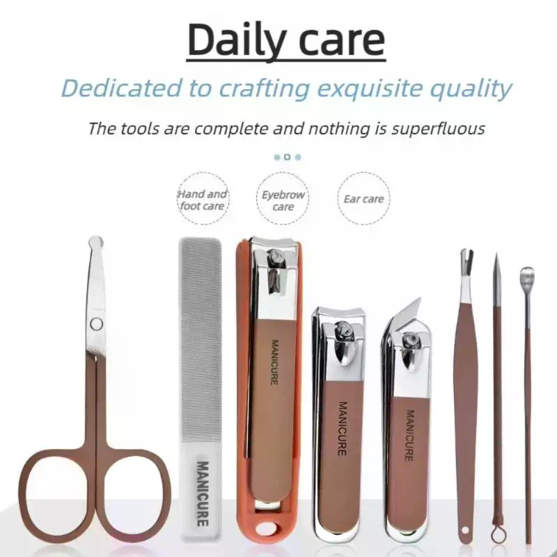 Nail Care Kit Anti-Splatter Ma - Nail Care Kit Mens avaliação e preço