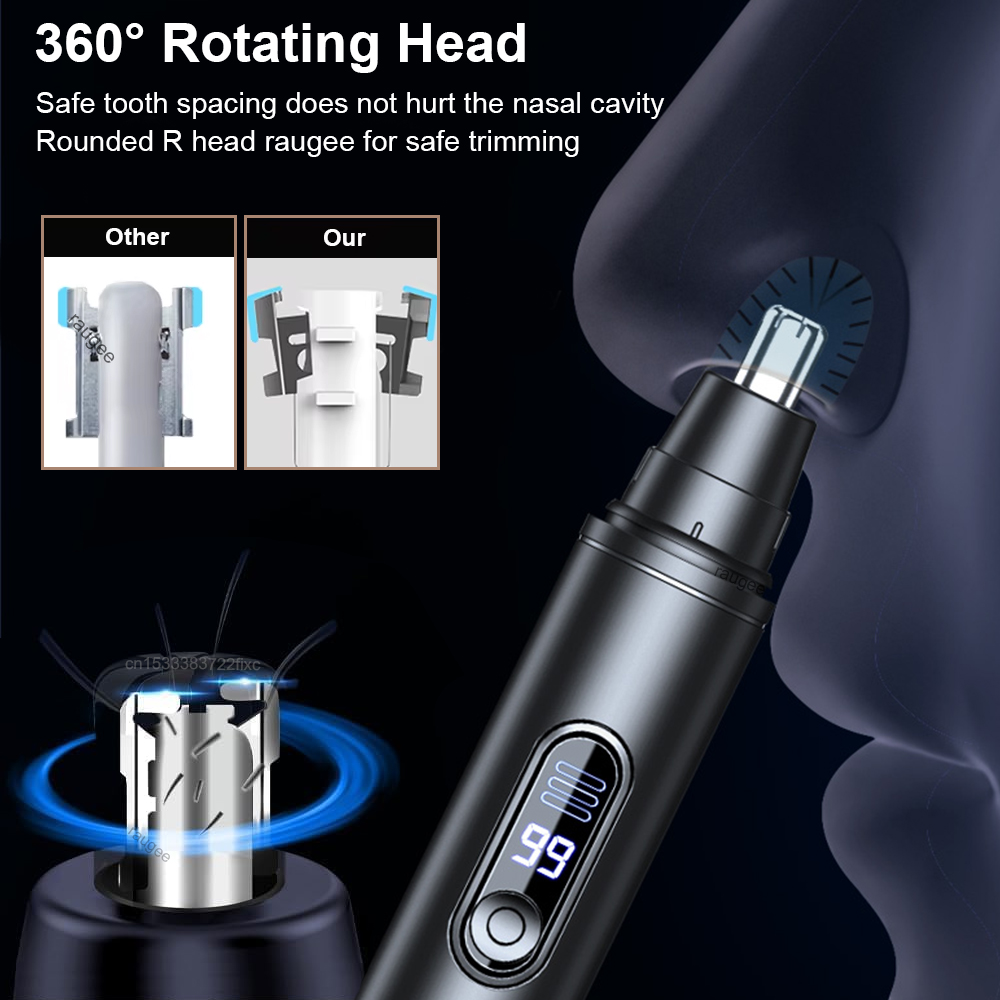 Mini Electric Nose Hair Trimme - Men'S Grooming Clippers avaliação e preço