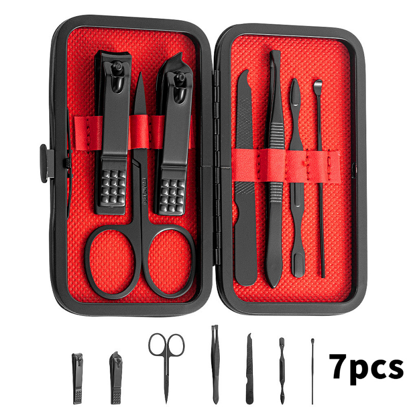 7-24pcs Professional  Nail Cli - Nail Care Kit Mens avaliação e preço