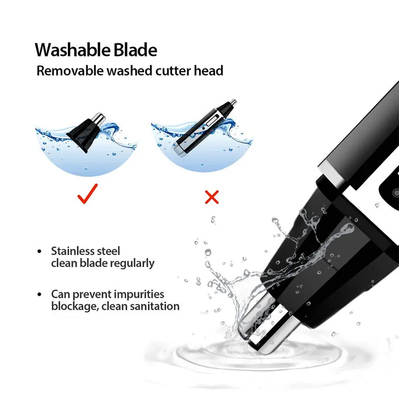 Kemei rechargeable electric al - Men'S Grooming Electric Trimmer avaliação e preço