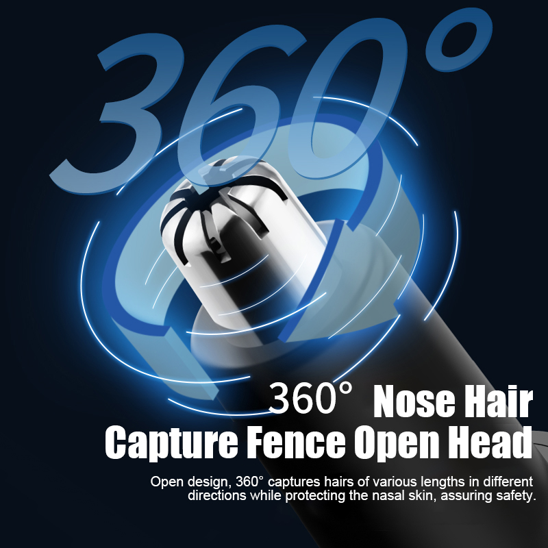 Electric Nose Hair Trimmer Usb - Men'S Grooming Clippers avaliação e preço