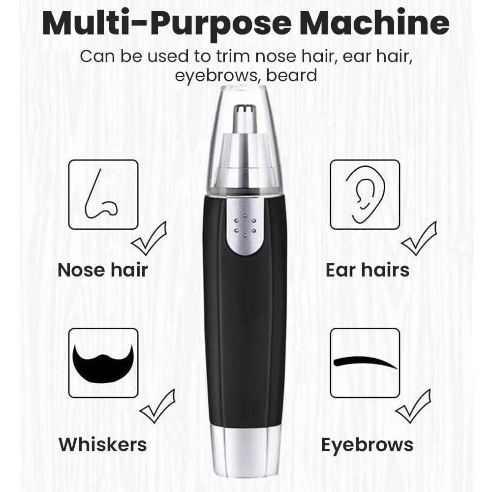 1Pcs Rechargeable Facial Hair  - Men'S Grooming Electric Trimmer avaliação e preço