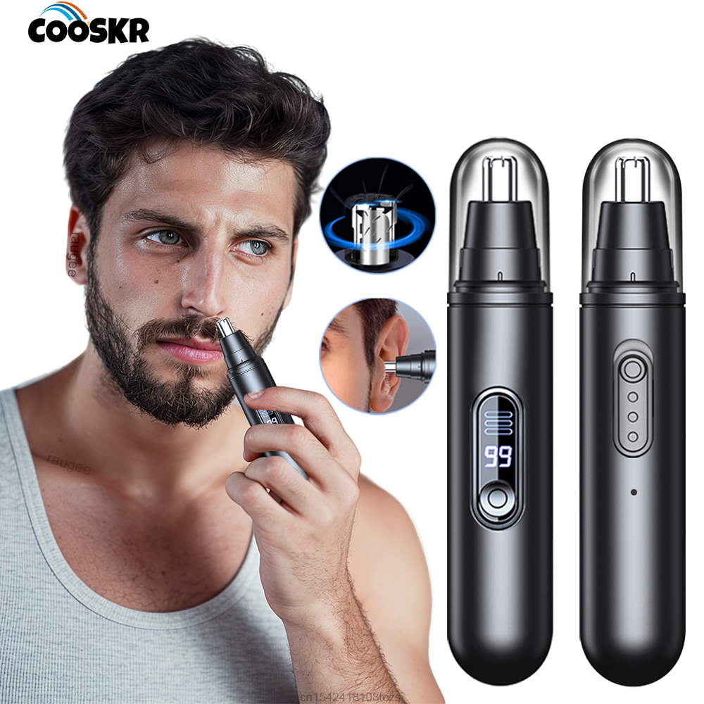 Mini Nose Hair Trimmer Recharg - Men'S Grooming Clippers avaliação e preço
