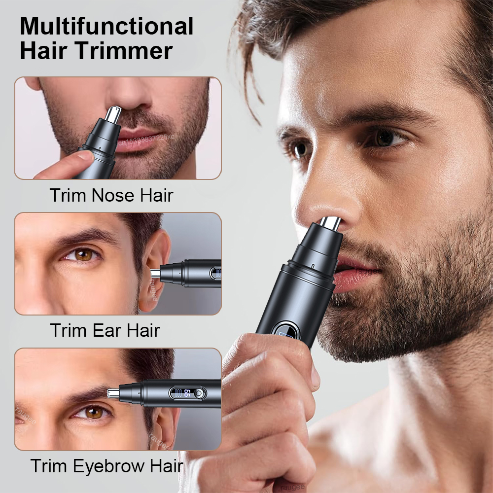 Mini Nose Hair Trimmer Recharg - Men'S Grooming Clippers avaliação e preço