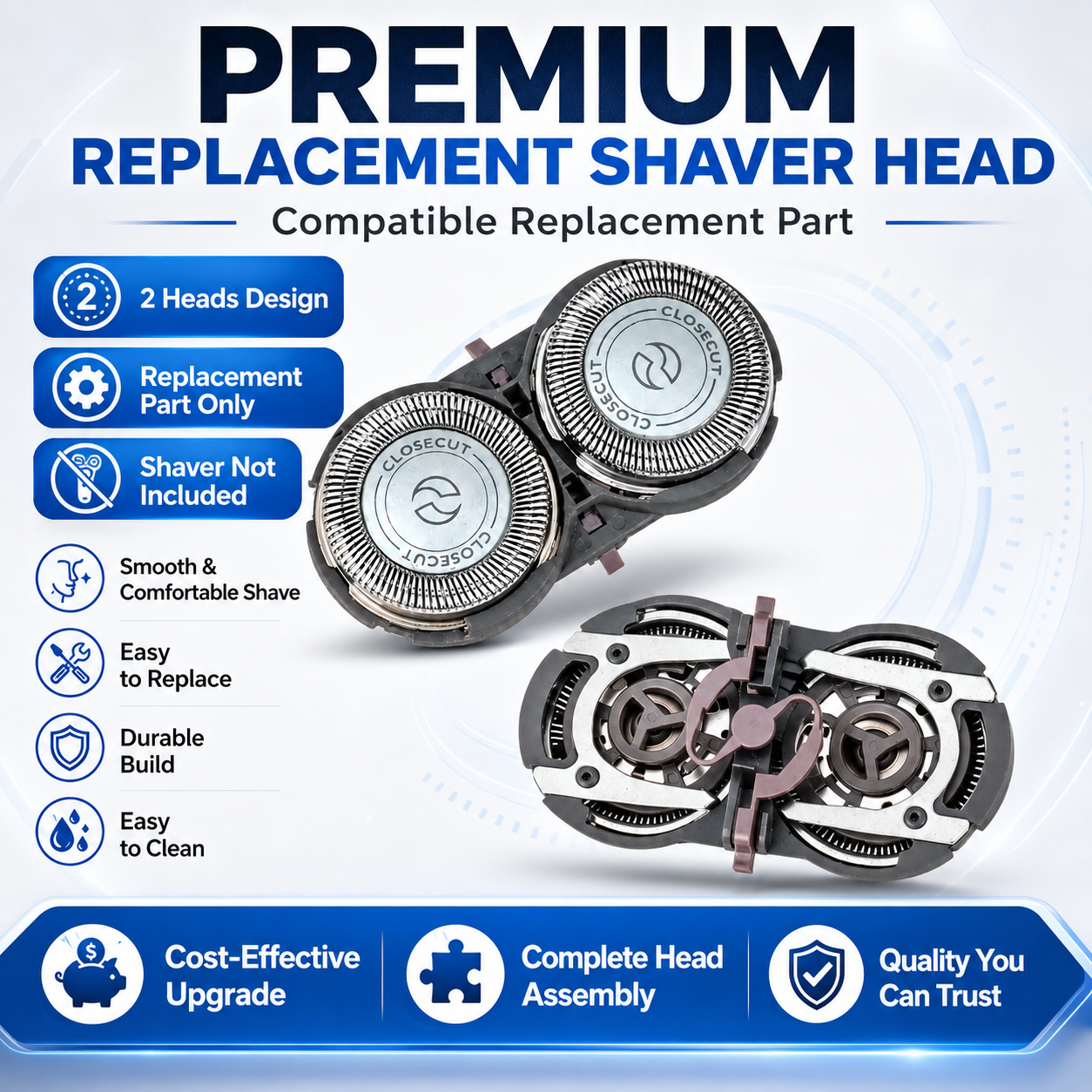Replacement Rotary Shaver Head - Mens Grooming Kit Philips avaliação e preço