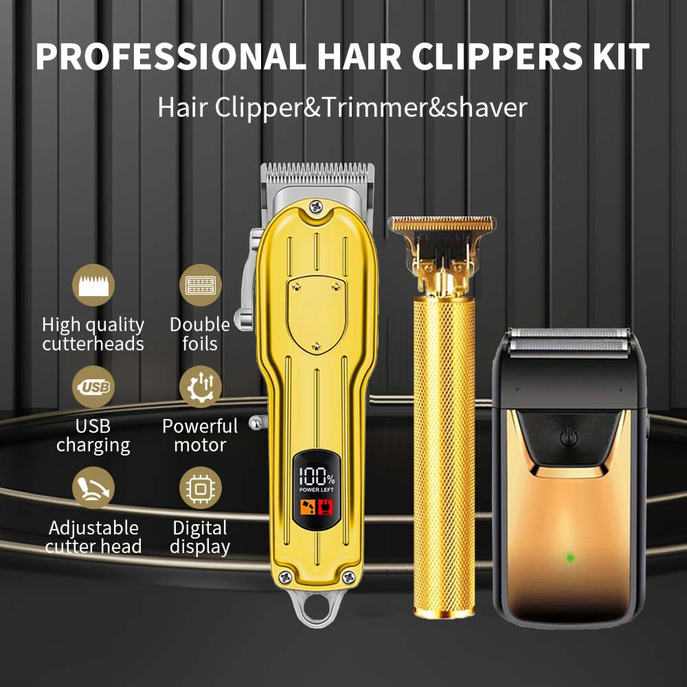 Hair Clippers Electric Razor S - Men'S Grooming Tape avaliação e preço