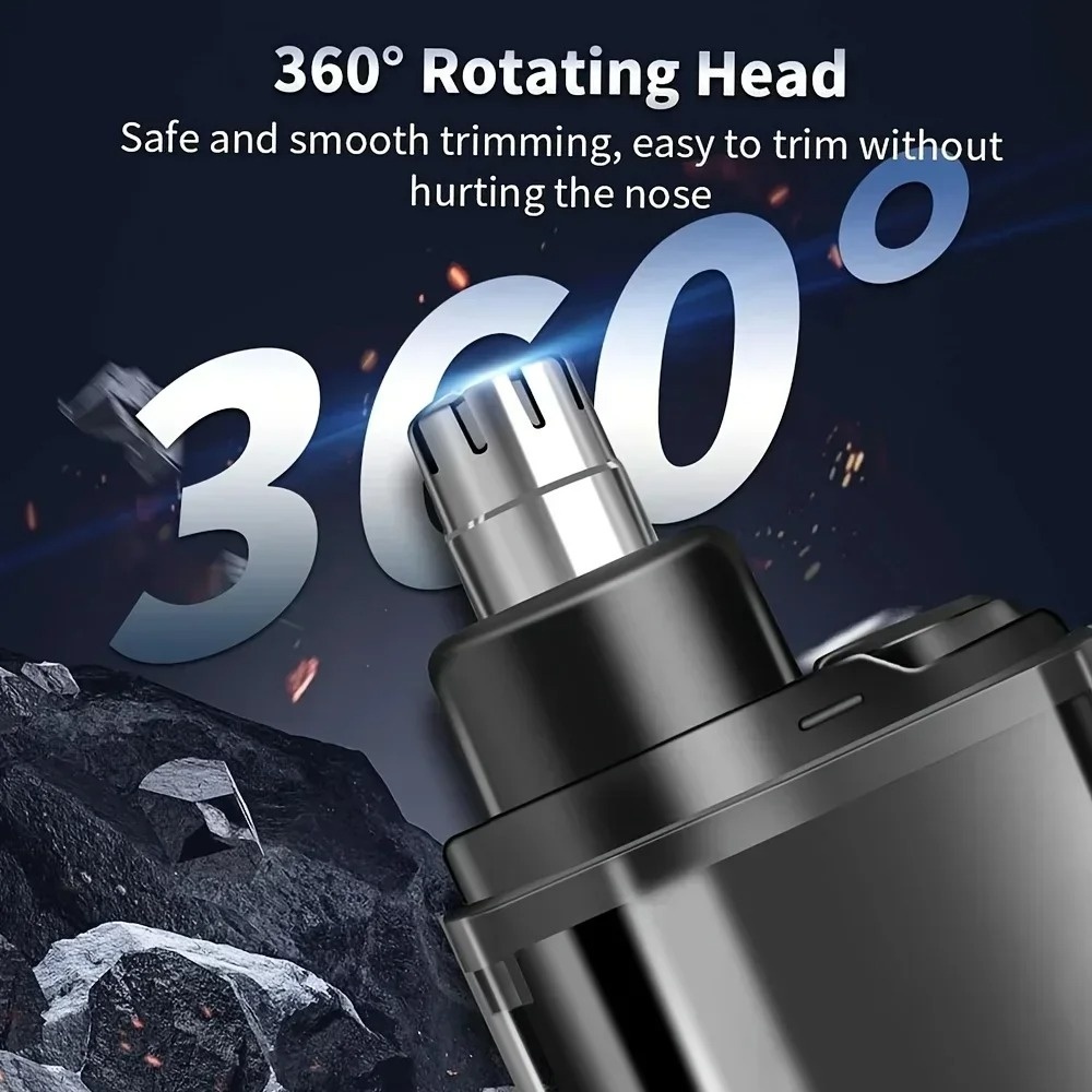 Nose Hair Trimmer Rechargeable - Men'S Grooming Clippers avaliação e preço