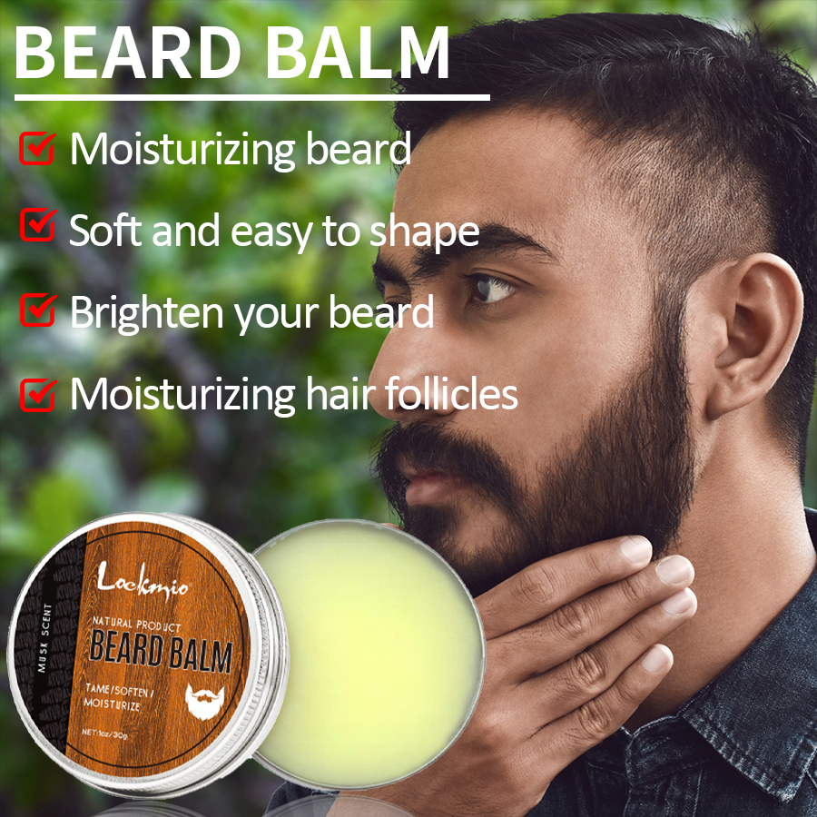 Men Beard Balm Kit Whisker Moi - Men'S Grooming Cream avaliação e preço