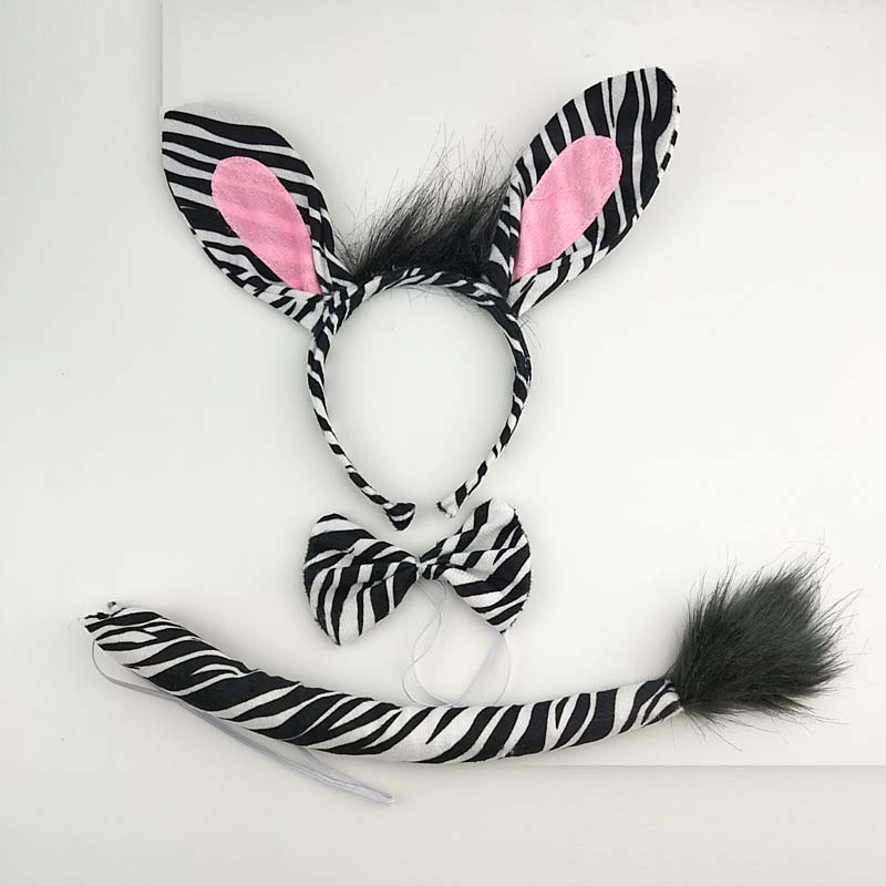 Party Boy Women Men Zebra Ear  - Men'S Grooming Tape avaliação e preço