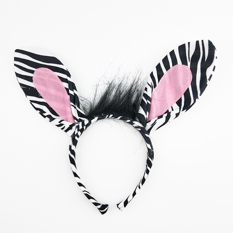 Party Boy Women Men Zebra Ear  - Men'S Grooming Tape avaliação e preço