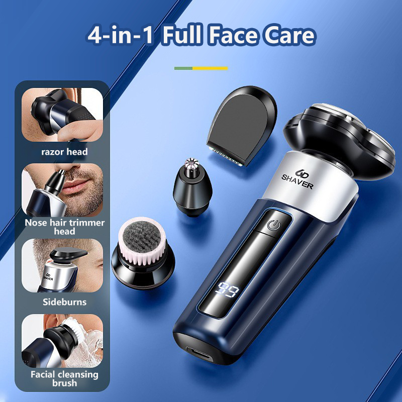 Lenovo Men Electric Razor Shav - Men'S Grooming Electric Trimmer avaliação e preço