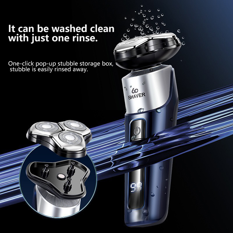 Lenovo Men Electric Razor Shav - Men'S Grooming Electric Trimmer avaliação e preço