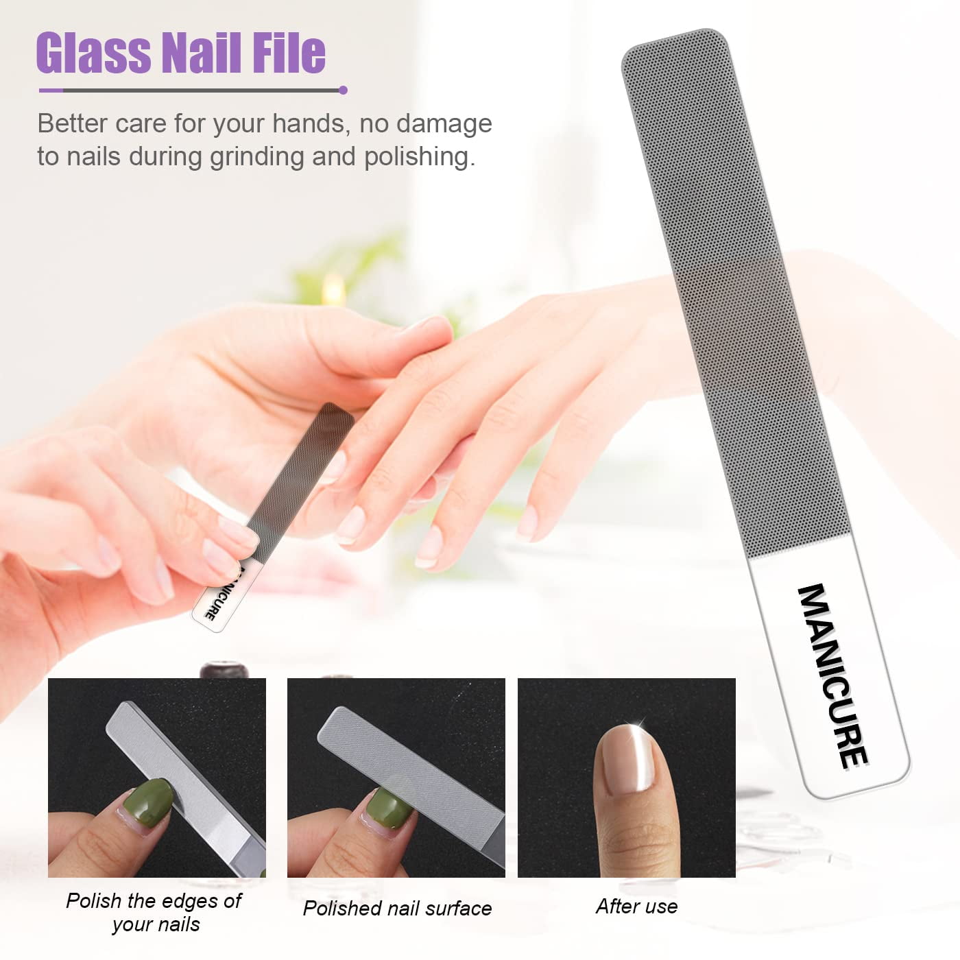 Manicure Set Professional Nail - Nail Care Kit Mens avaliação e preço