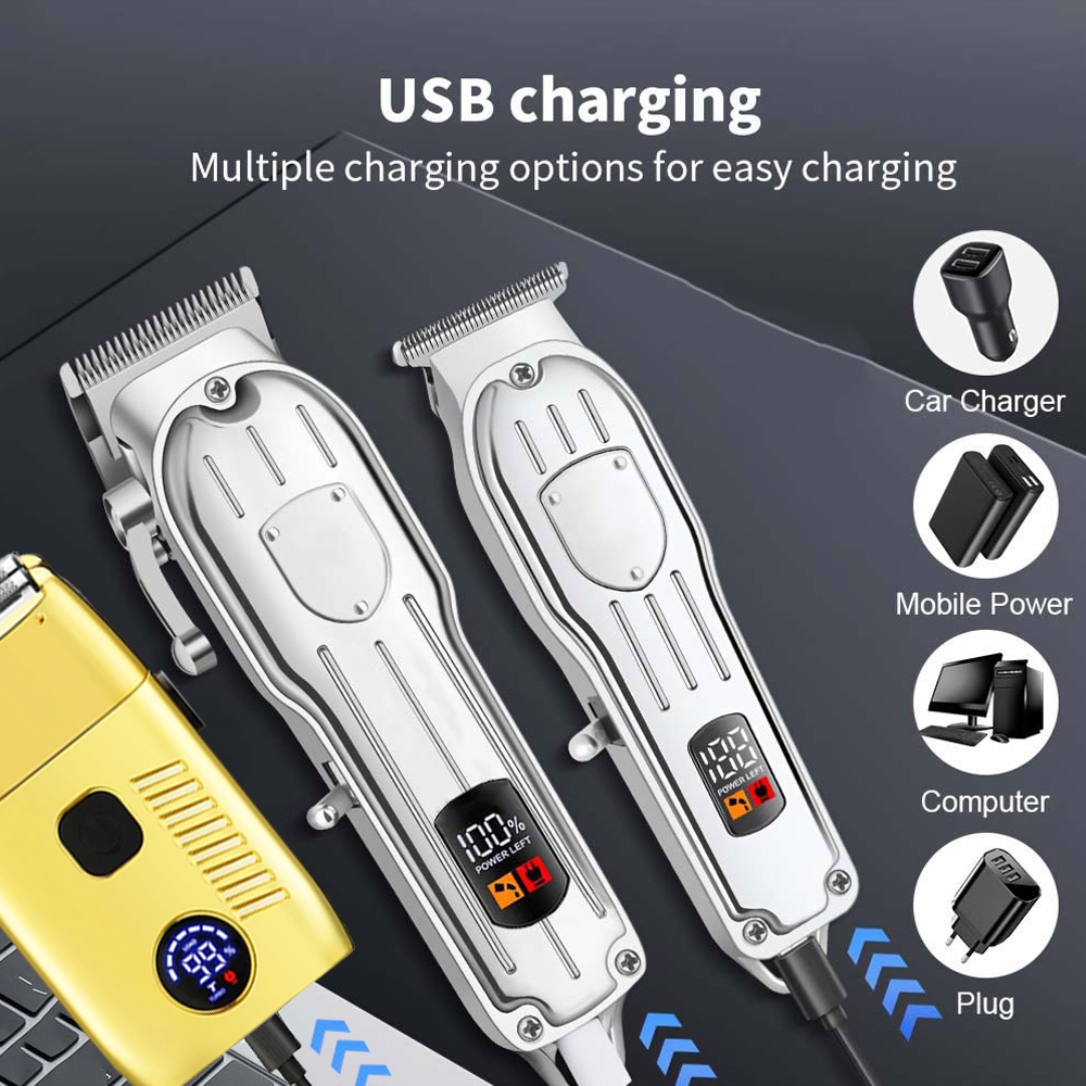 Electric Hair Clipper Display  - Men'S Grooming Electric Trimmer avaliação e preço