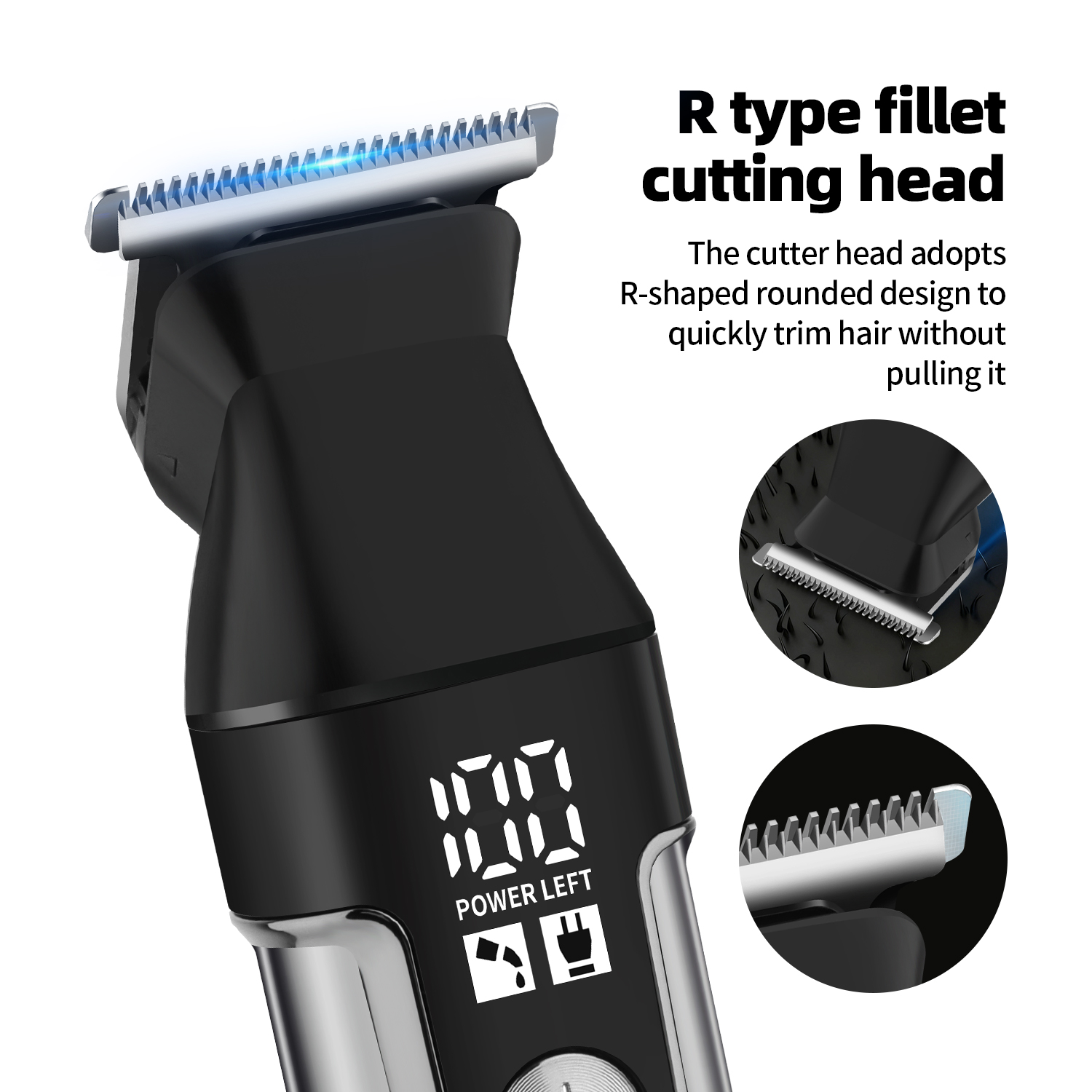 HIENA Professional Multifuncti - Men'S Grooming Electric Trimmer avaliação e preço