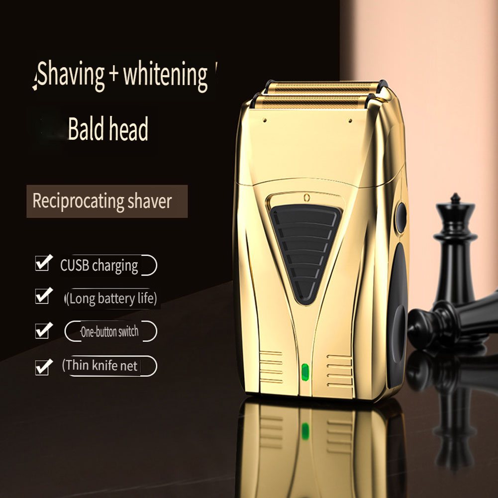 New Electric Rechargeable Shav - Men'S Grooming Electric Trimmer avaliação e preço