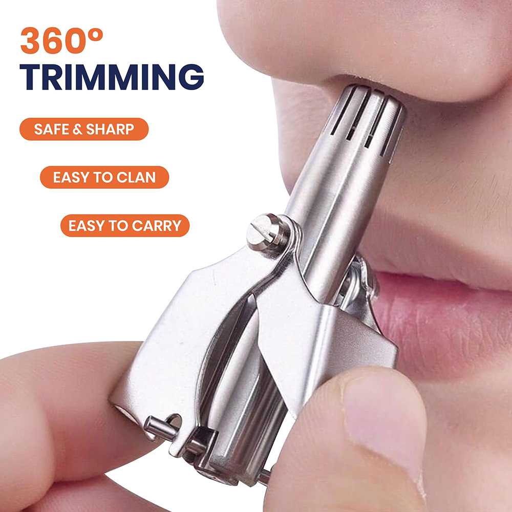 Portable Stainless Steel Manua - Men'S Grooming Electric Trimmer avaliação e preço
