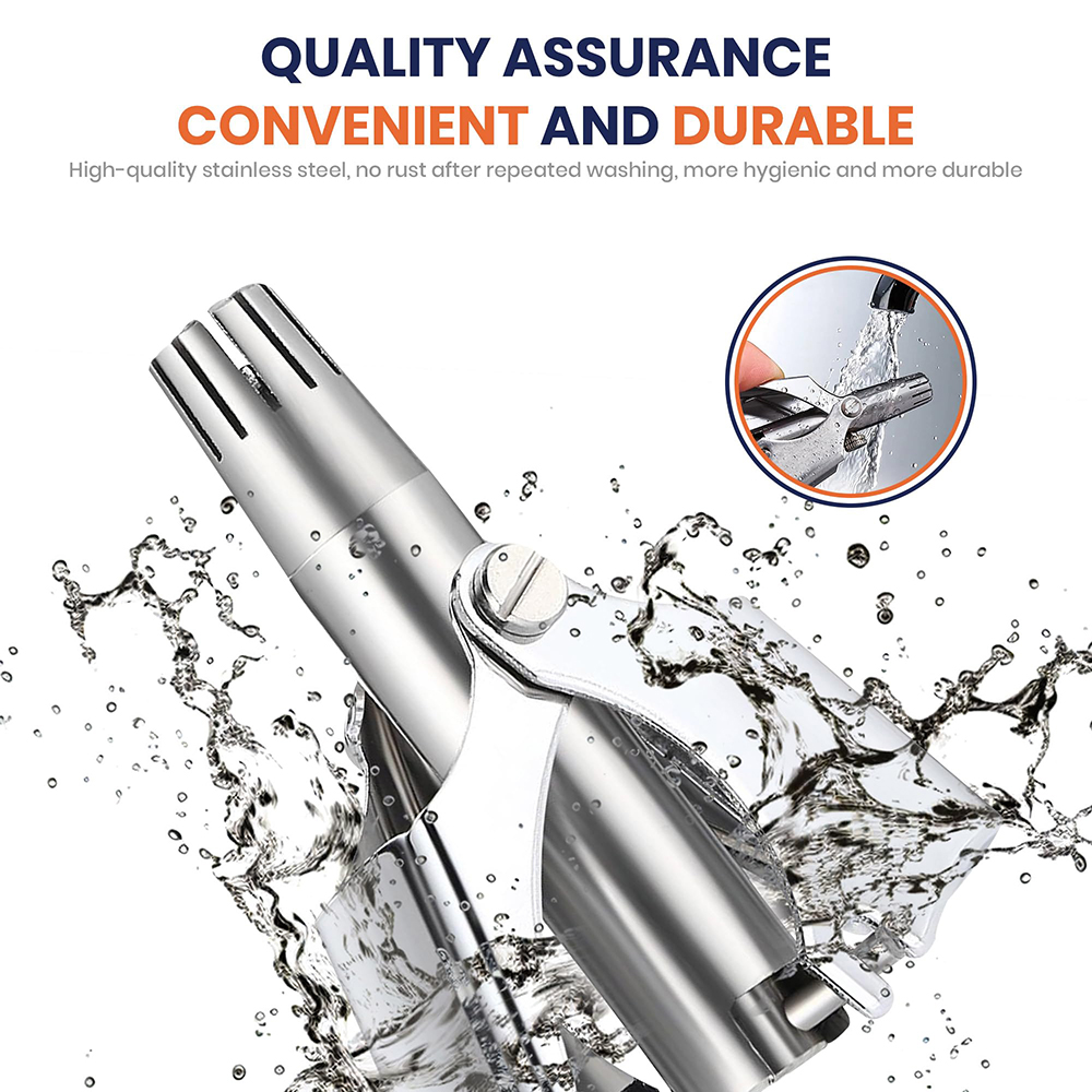 Portable Stainless Steel Manua - Men'S Grooming Electric Trimmer avaliação e preço