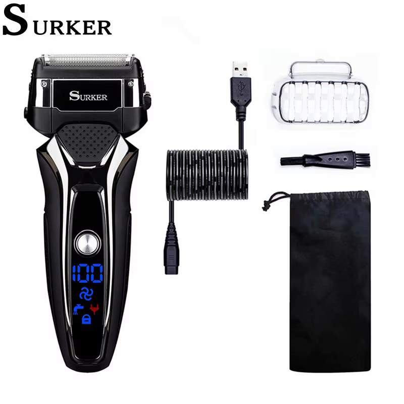 Surker Electric Shaver for Men - Men'S Grooming Electric Trimmer avaliação e preço