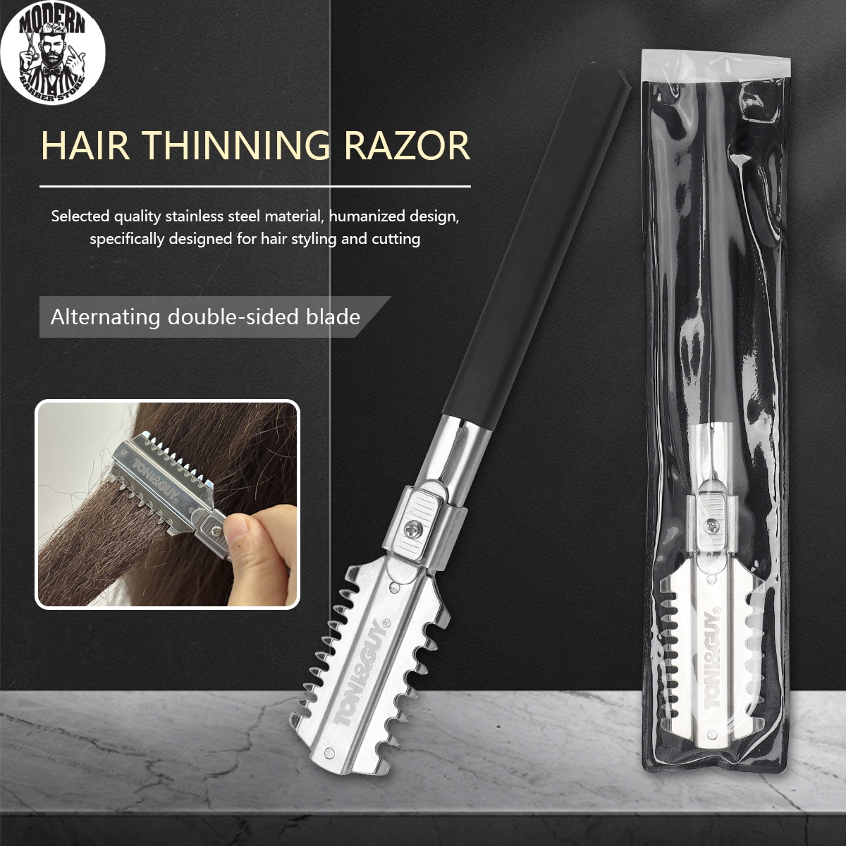 Salon Double-Edge Shaving Hair - Men'S Grooming Clippers avaliação e preço