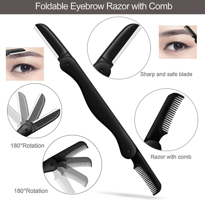 Eyebrow Razor Trimmer Kit Eyeb - Men'S Grooming Electric Trimmer avaliação e preço