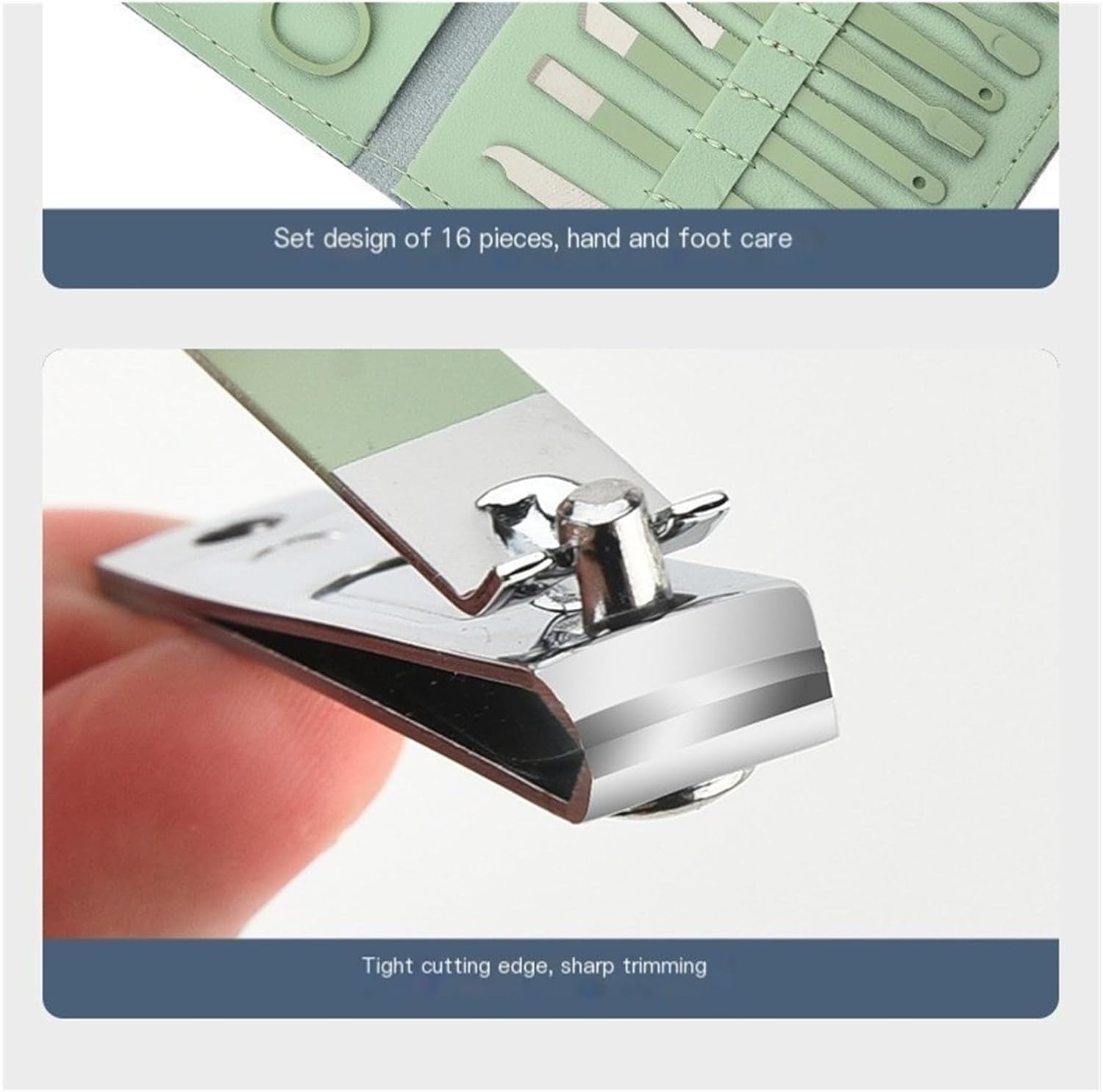 Premium 16-in-1 Upgraded Mint  - Nail Care Kit Mens avaliação e preço